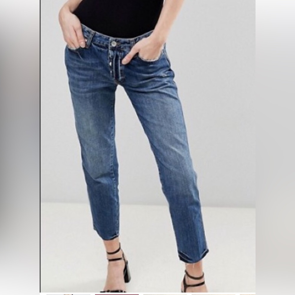 We the free free people slim boyfriend jeans size 27